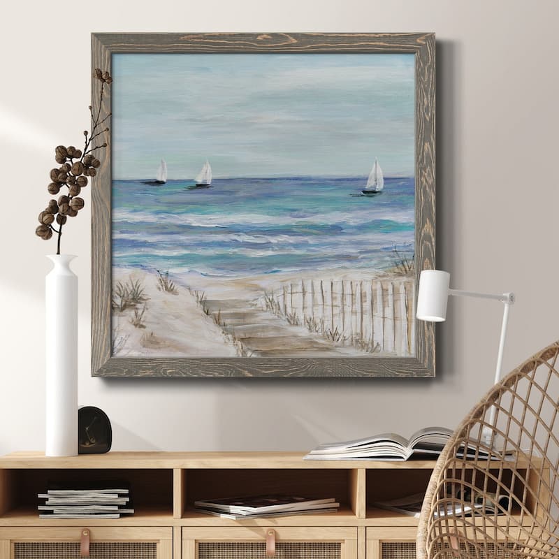 Gulf Shores III-Premium Framed Canvas - Ready to Hang