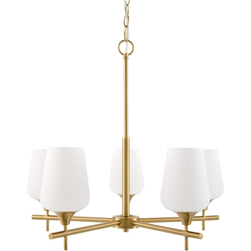 Livabliss Yueva Modern Chandelier - Gold