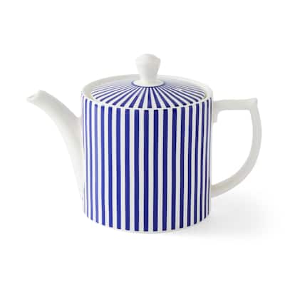 Spode Steccato Teapot - 37-Oz