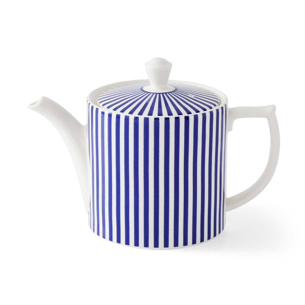 Spode Steccato Teapot - 37-Oz