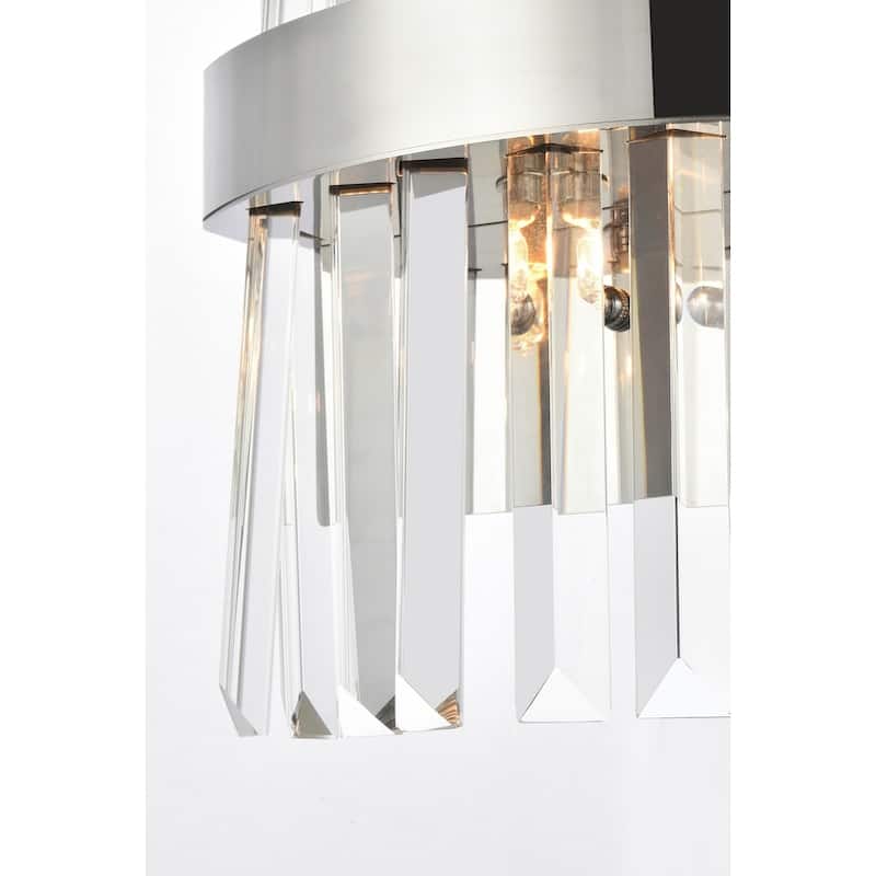 Indigo Home 8 inch crystal bath sconce