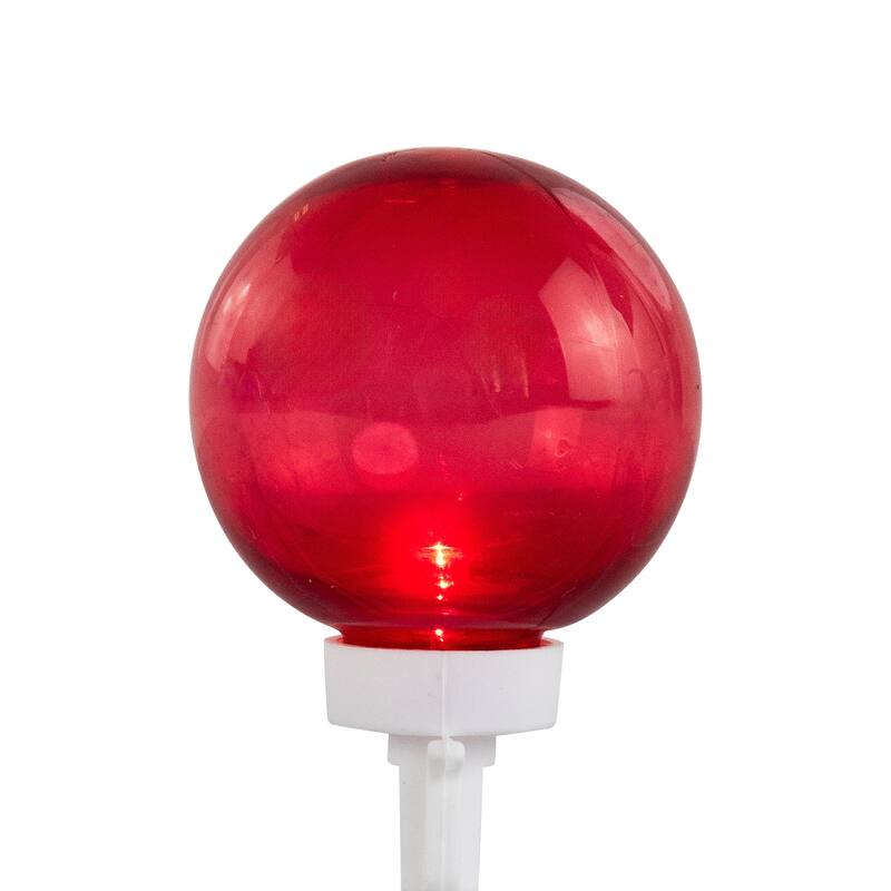 Patriotic LED G40 Christmas Lights - Red, White and Blue - 11' White Wire - 25ct
