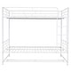 preview thumbnail 5 of 22, Modern Full over Full Bunk Bed with Shelf and Guardrails,Separate into 2 Twin Beds for Bedroom