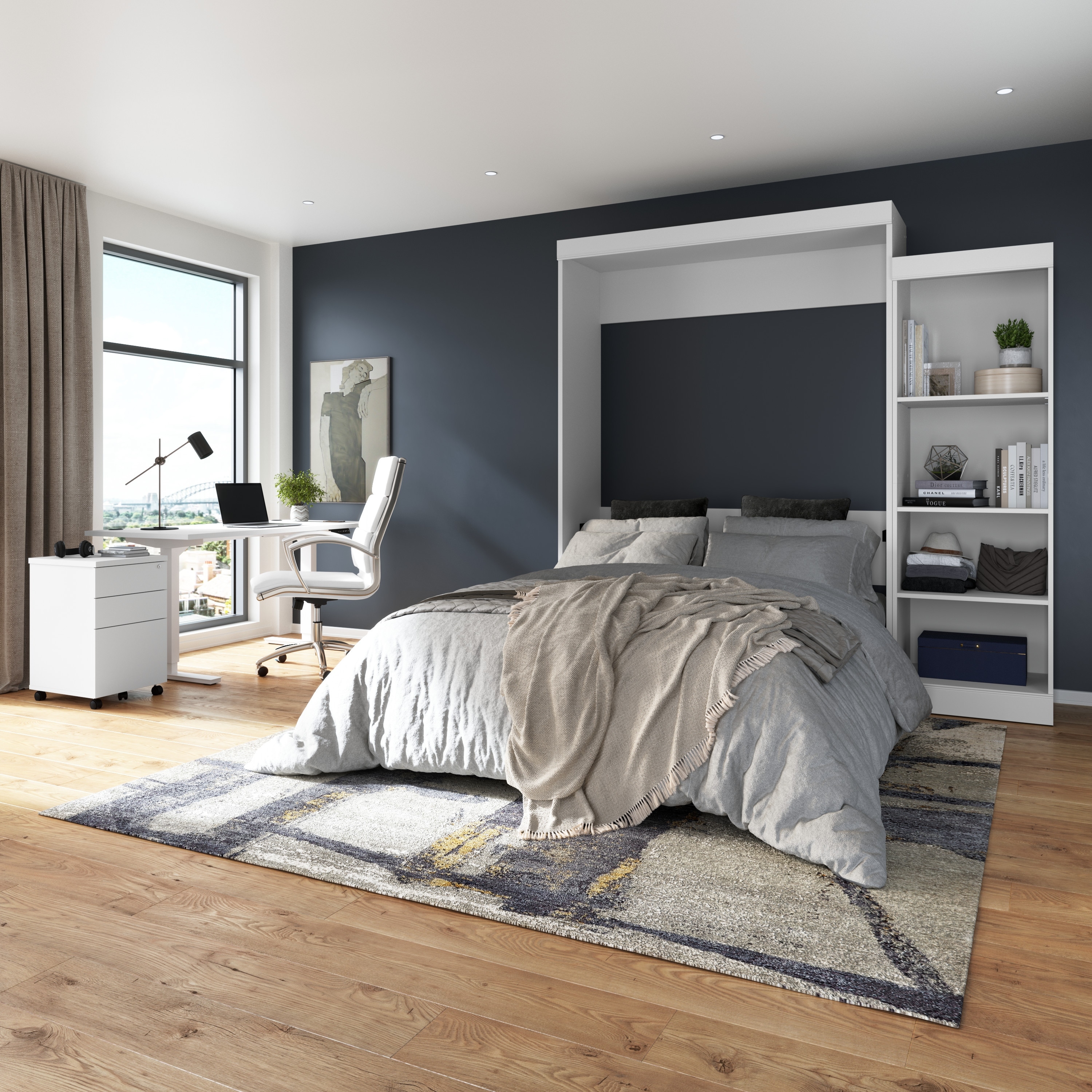 Low cost murphy shop bed