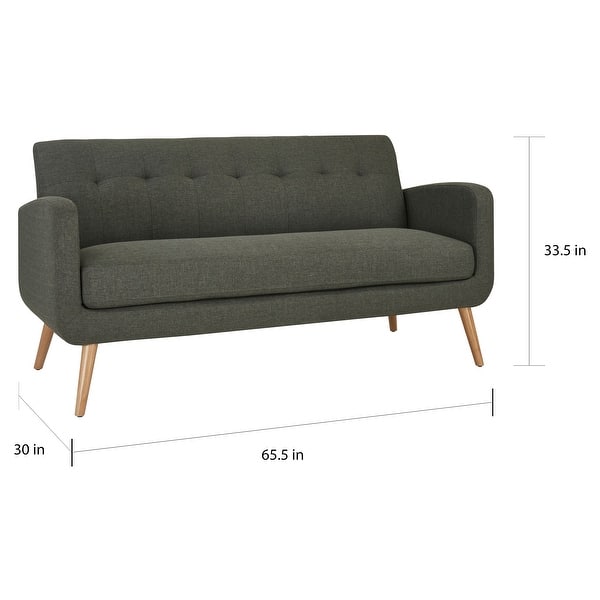 Carson Carrington Klaipeda Mid-century Modern Sofa