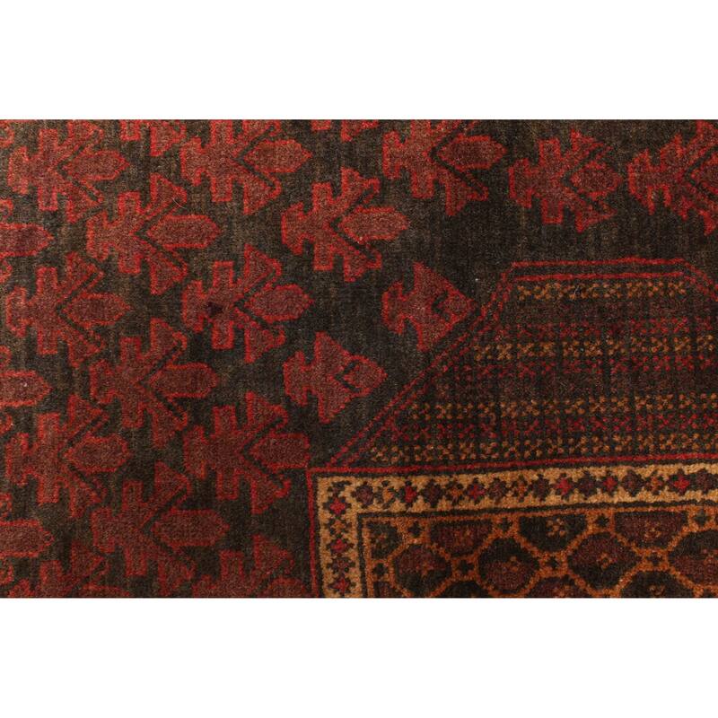 ECARPETGALLERY Hand-knotted Teimani Black Wool Rug - 2'6 x 4'0