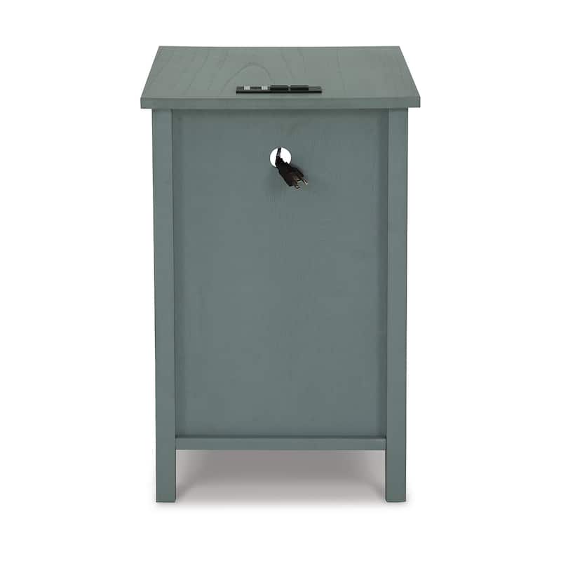 Signature Design by Ashley Treytown Chairside End Table - 16"W x 24"D x 24"H