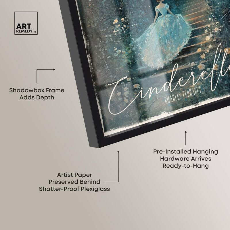 Classic Cinderella Shadowbox by Art Remedy
