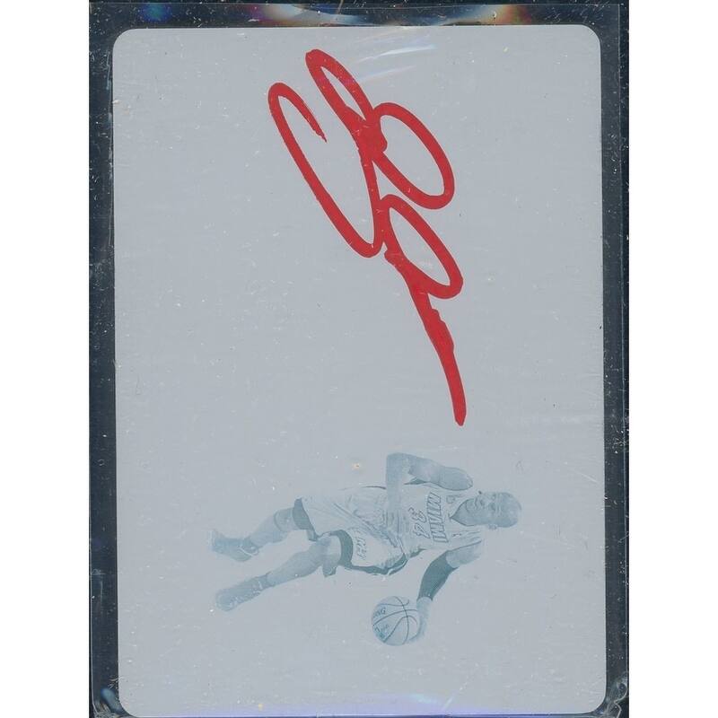 Ray Allen 2016 Panini National Treasures Signed Printing Plate Card JSA COA 1/1 - 8'6" x 11'6"