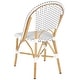 preview thumbnail 8 of 6, SAFAVIEH Salcha Grey Indoor/ Outdoor Stackable Chair (Set of 2)