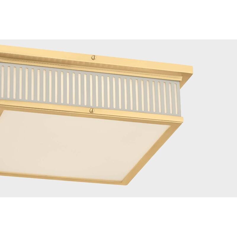 Hudson Valley Lighting MDS1900 Ashdown 14" Wide LED Flush Mount Square