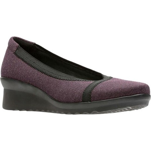 clarks women's caddell dash wedge pump