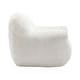 preview thumbnail 30 of 44, Comfy Bean Bag Sofa With Back Support, Faux Fur Bean Bag Chair For Adults And Kids