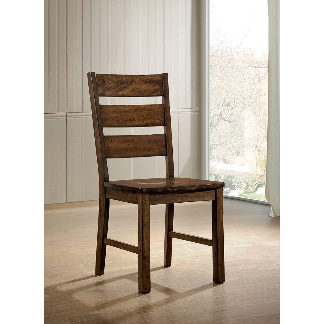 Farmhouse ladder back chairs deals