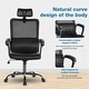 preview thumbnail 14 of 15, Ergonomic Home Office Desk Chair, Computer Chair with Lumbar Support Executive Task Armrests Chair