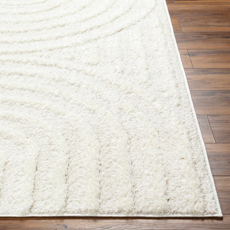 Hauteloom Arnel Living Room, Bedroom Area Rug - Beige - 2' x 3'