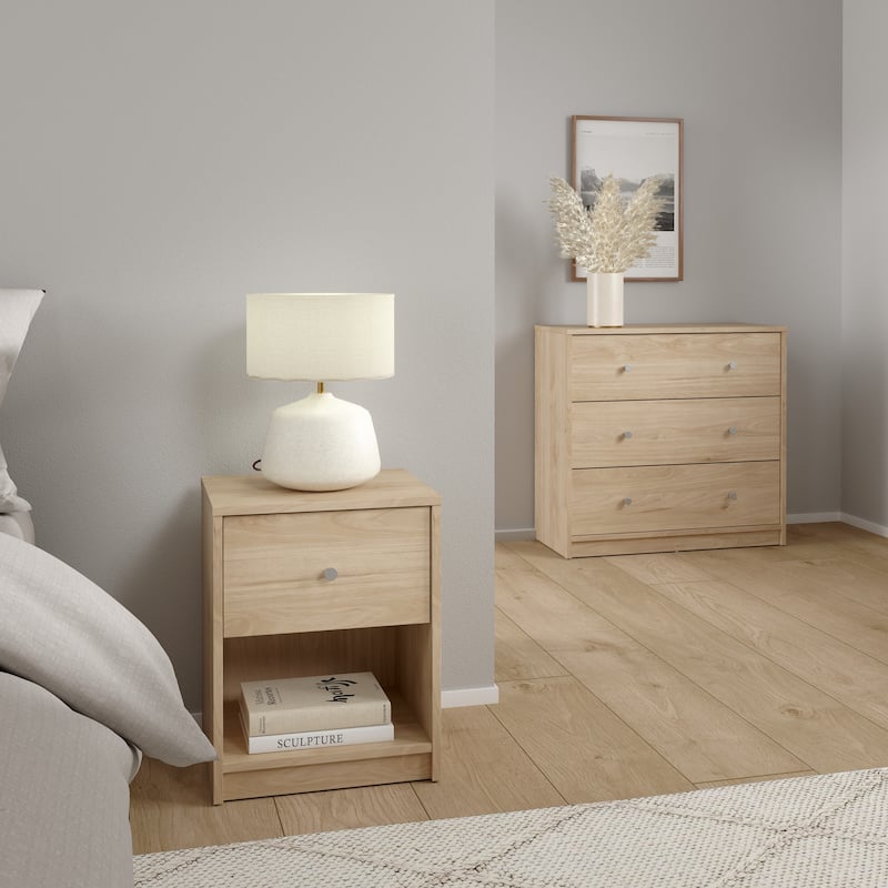 Porch & Den Zoe 2-Piece Bedroom Set - Nightstand And Chest