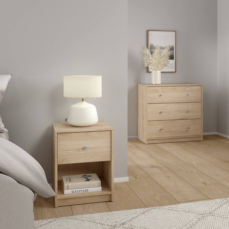 Porch & Den Zoe 3-Piece Bedroom Set - Chest And Nightstand Set Of 2