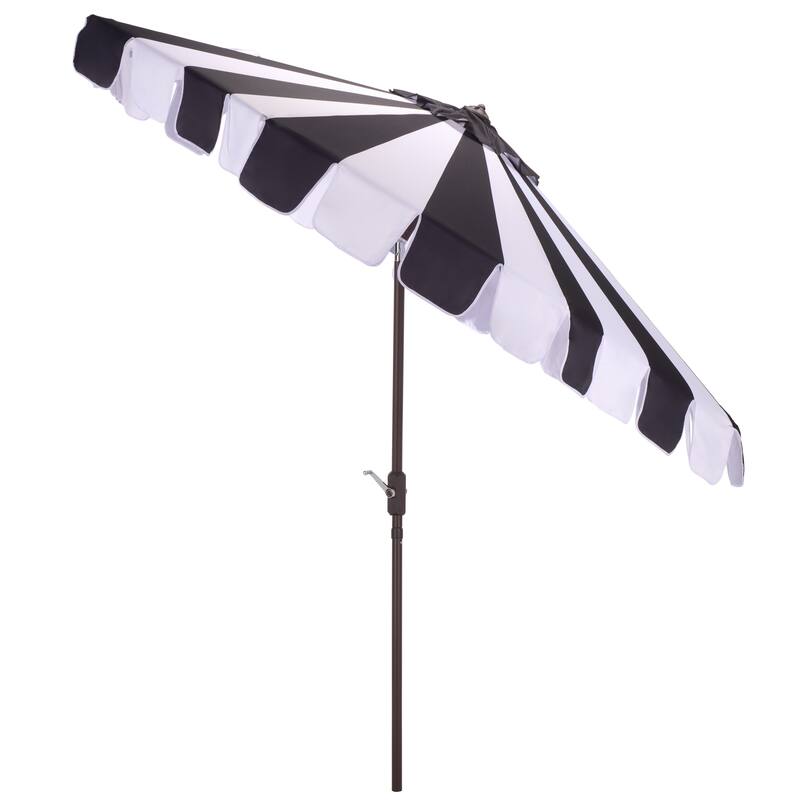 SAFAVIEH Outdoor Living Meze 9ft Crank Umbrella