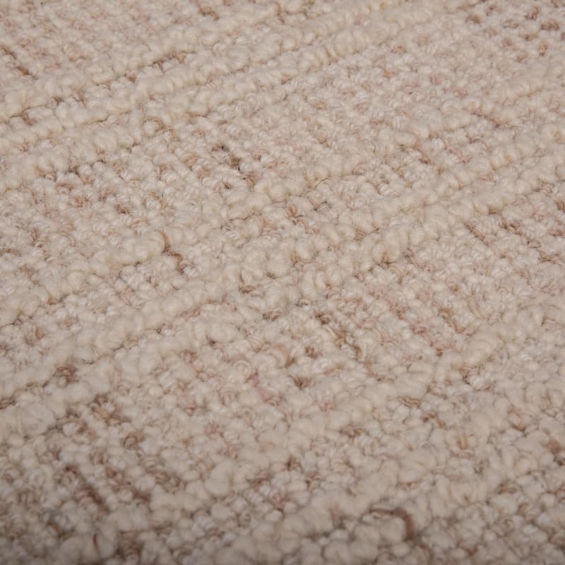 Alora Decor Lofton Geometric Stripe Textured Modern Wool Rug