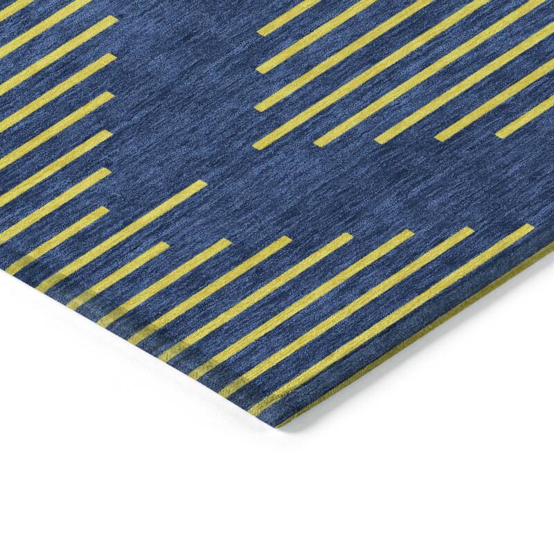 HomeRoots Geometric Transitional Rectangle Outdoor Rug