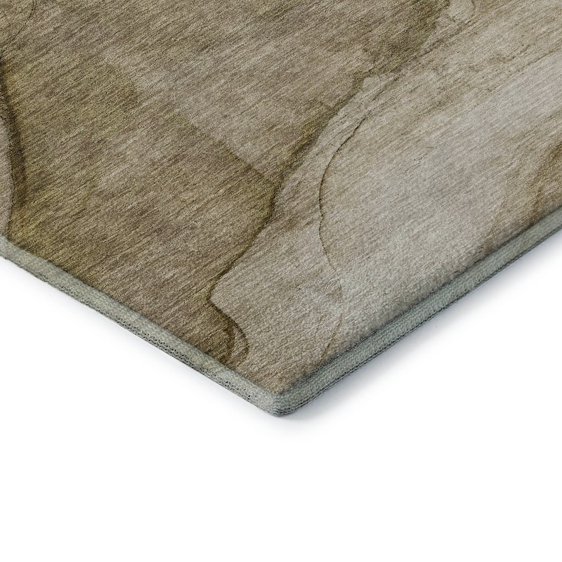Premium Washable Super Soft Abstract Waves Mayfield Rug