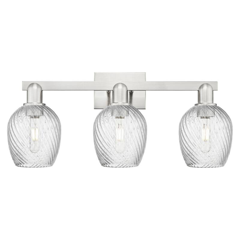 Innovations Lighting Endless Possibilities Arcadia - Salina - 3 Light 25" Bath Vanity Light - Brushed Satin Nickel