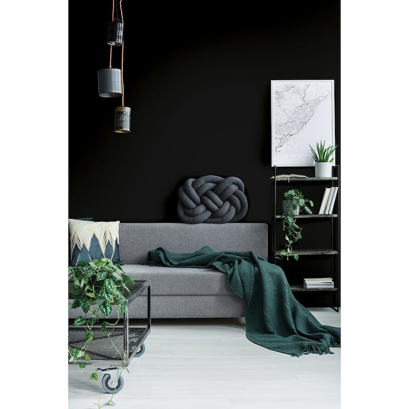 My Style Inkwell Black Peel & Stick Wallpaper