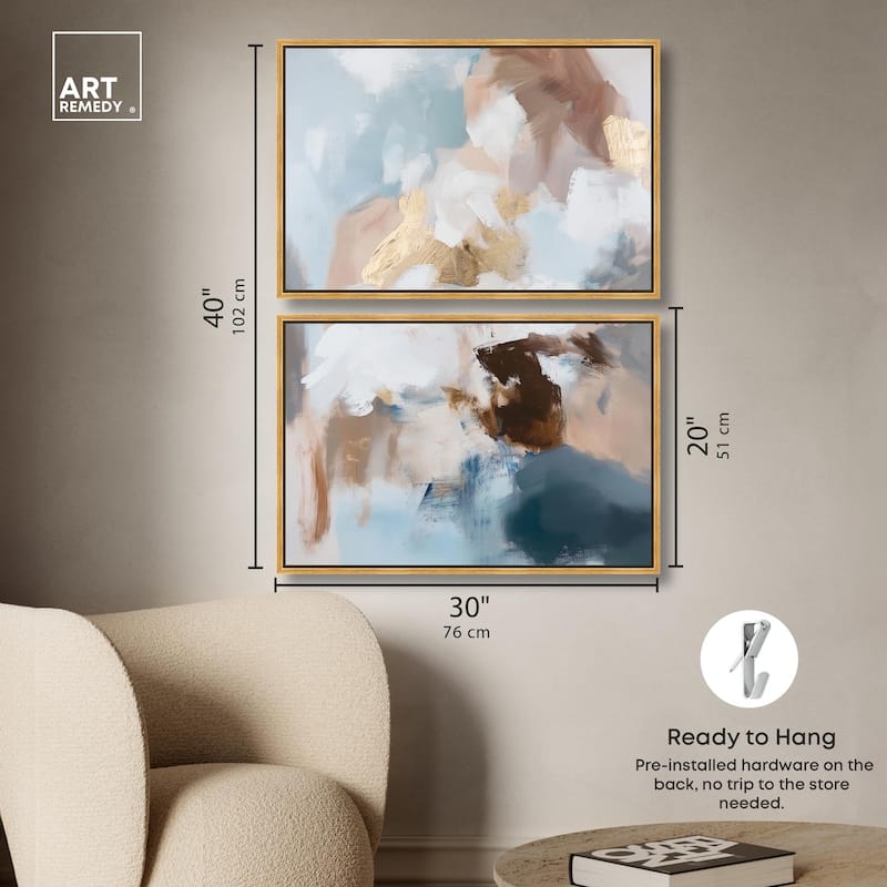 Mother Earth II Canvas Set of 2 by Art Remedy