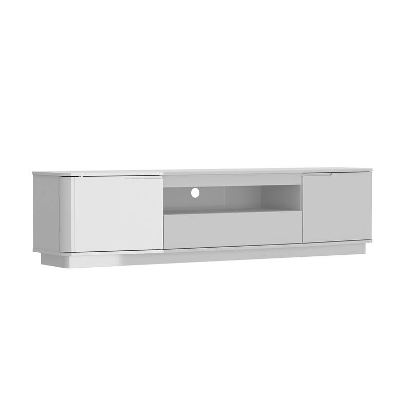 70" Floating TV Stand Inch Entertainment Center with Storage Cabinets