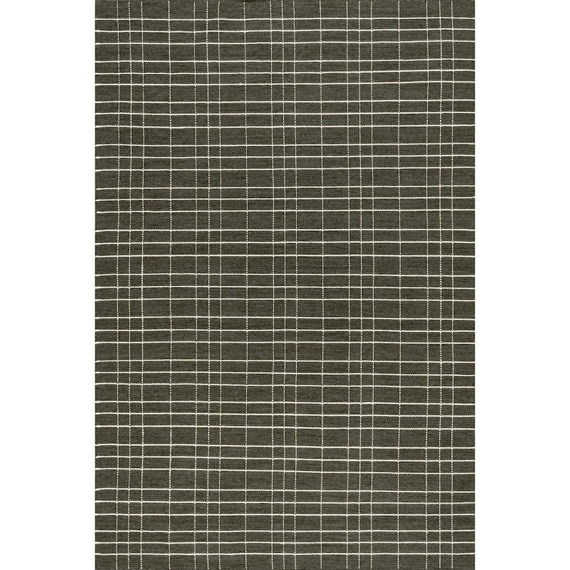 Charlie Plaid Wool Area Rug