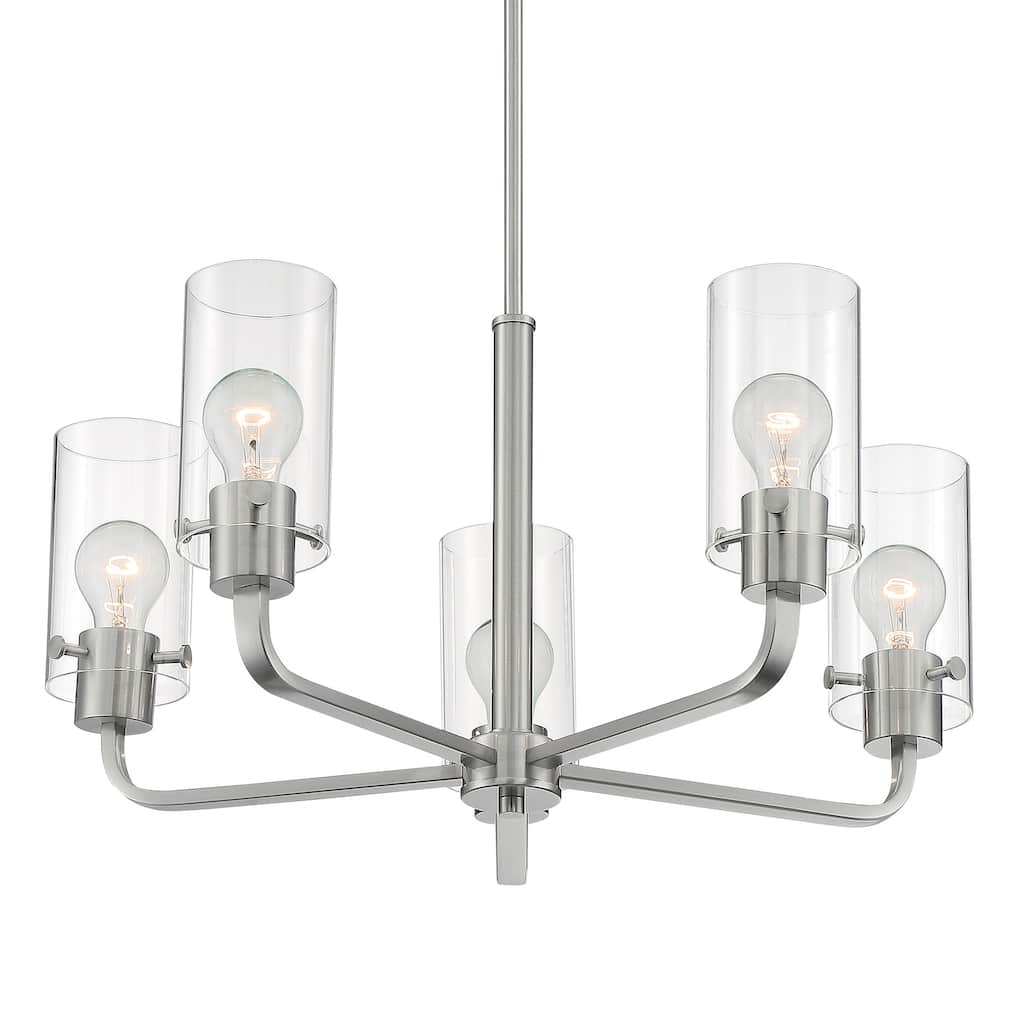 Nuvo Lighting Sommerset 5 Light 24" Wide Chandelier