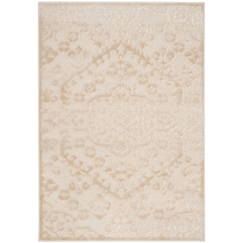 SAFAVIEH Paradise Ulvika Modern Viscose Rug - 4' x 5'7" - Stone