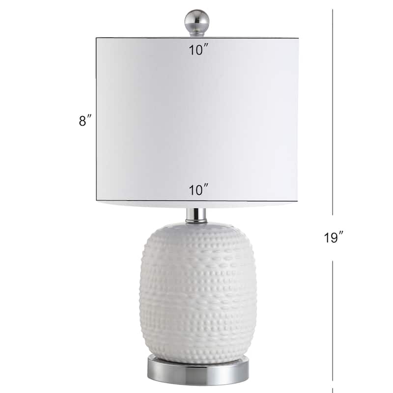 SAFAVIEH Lighting 19-inch Tucana LED Table Lamp. - 10"W x 10"D x 19"H