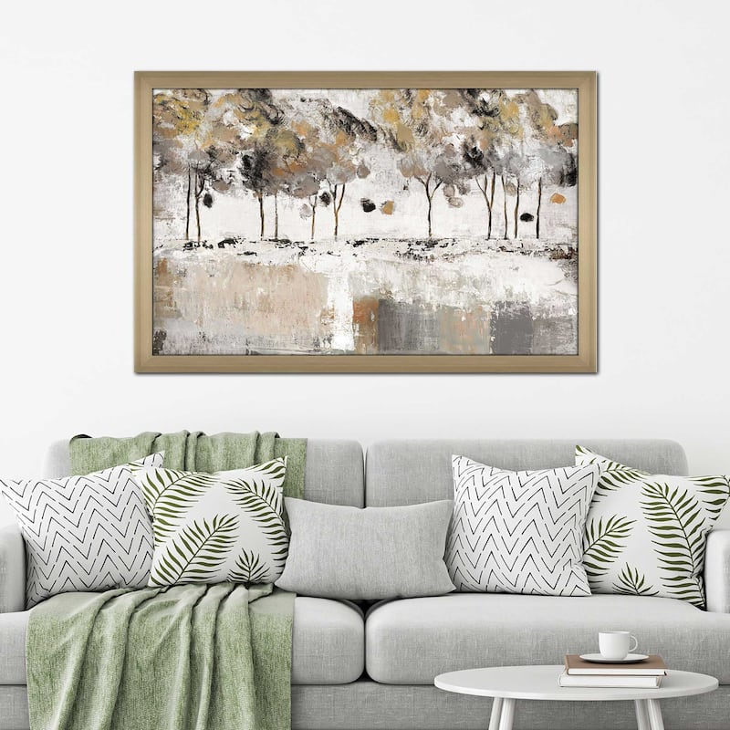 "Tree Panorama" by Tava Studios Print on Acrylic