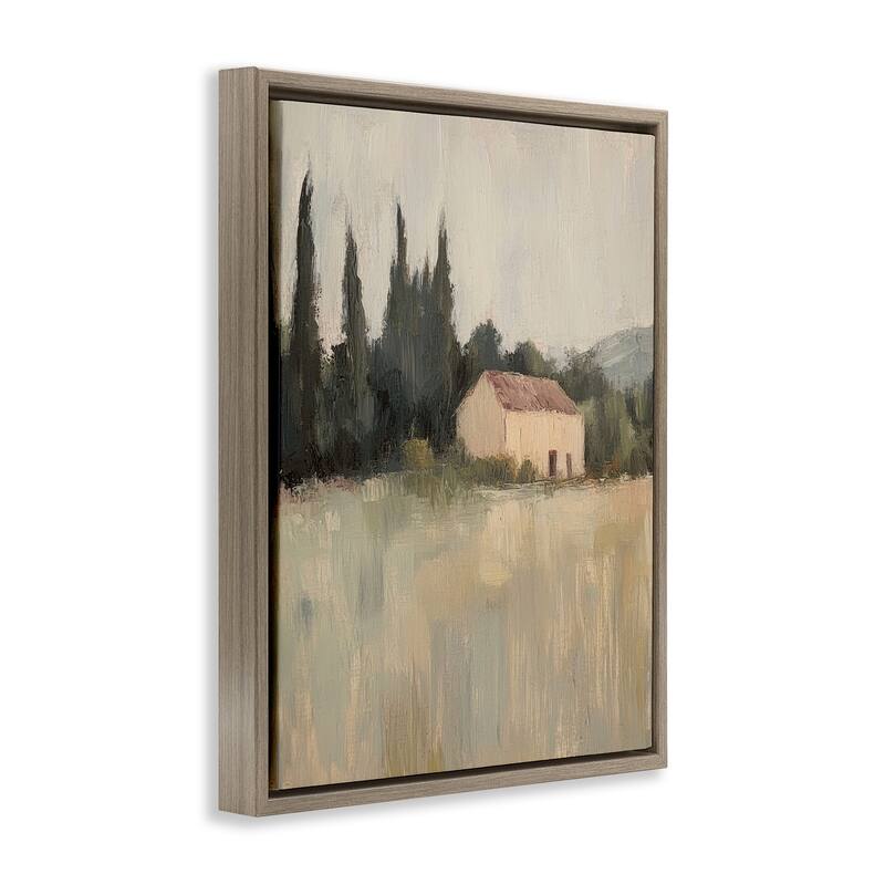 Stupell Blended Nature Landscape Framed Floater Canvas Wall Art Design By Petal Prints Design