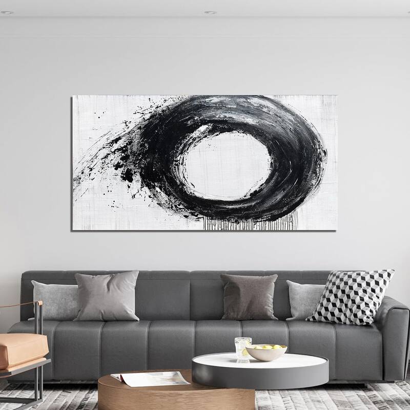 Black and White Abstract Wall Art Prints Wall Art