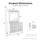 preview thumbnail 23 of 31, Furniture of America Saer 5-Piece Storage Platform Bedroom Set with USB Port