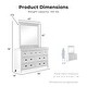 preview thumbnail 27 of 36, Furniture of America Saer 6-Piece Storage Platform Bedroom Set with USB Port