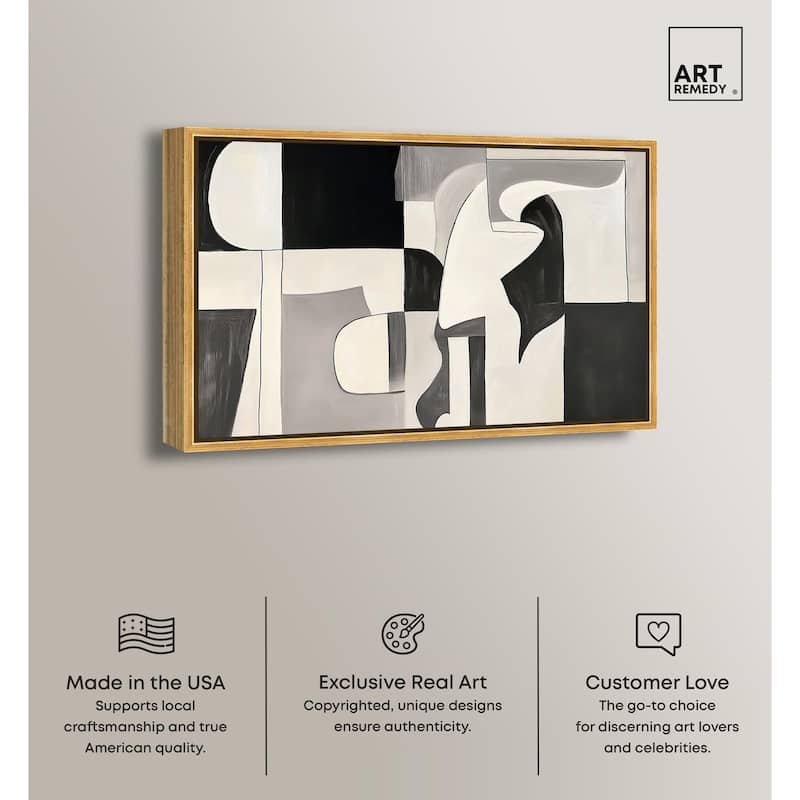 Shadow Play II Canvas by Art Remedy