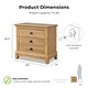 preview thumbnail 4 of 21, Furniture of America Wellington Farmhouse Natural Oak 6-Piece Wood Kids Bedroom Set