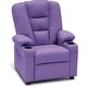 preview thumbnail 47 of 49, MCombo Big Kids Recliner Chair for Toddler Boys and Girls Faux Leather - 28.3"(L)x26.4"(W)x34.2"(H)
