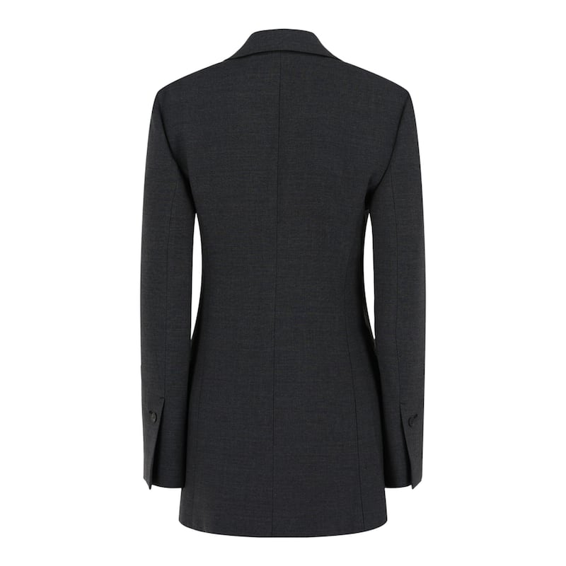 Ferragamo Single-Breasted Wool Blazer