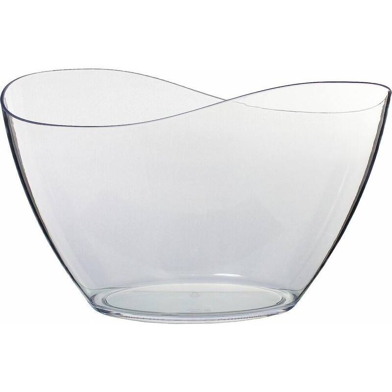 Prodyne AB-55-C Clear Wave Party Tub