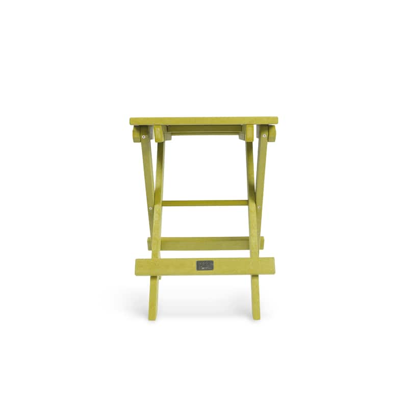 San Juan Fully Assembled All-Weather Recycled HDPE Outdoor Folding Bistro table