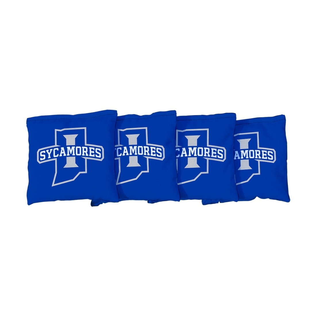 Indiana State Black Cornhole Bags