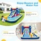 preview thumbnail 4 of 9, Costway 6-in-1 Inflatable Water Castle Kids Bouncer with 50 Ocean - See Details