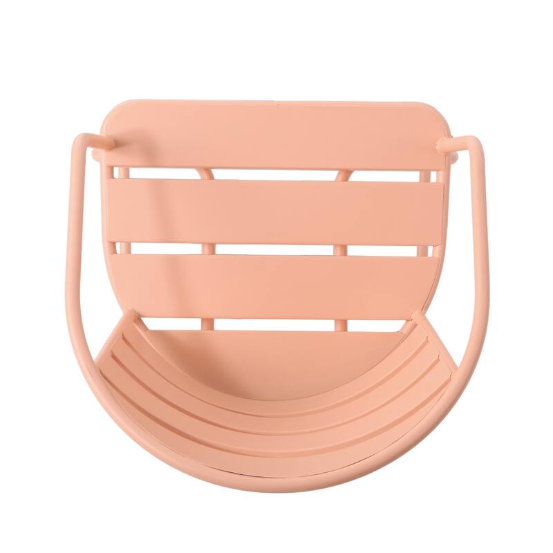 Moniva Bistro Set, Curved silhouettes and a matte finish blend modern design with fun,