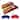 GSE 2'x1' Wooden Portable Cornhole Set, Corn Hole Toss Games Set with 2 Wooden Cornhole Boards & 8 Bean Bags - 1'X2'