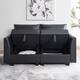 Option Loveseat,Black